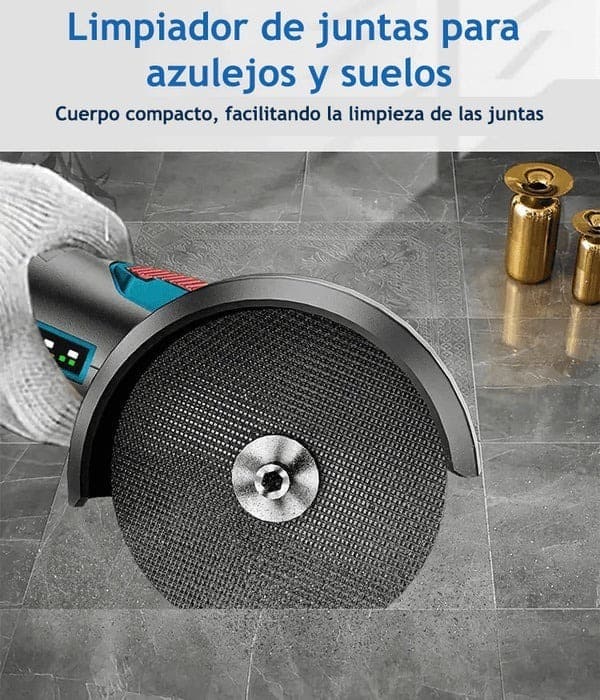 AMOLADORA ANGULAR ESMERIL CORTADOR - KIT COMPLETO CON 2 BATERÍAS DE REGALO