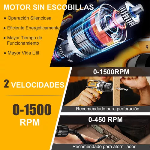 TALADRO CON ROTOMARTILLO PROFESIONAL
