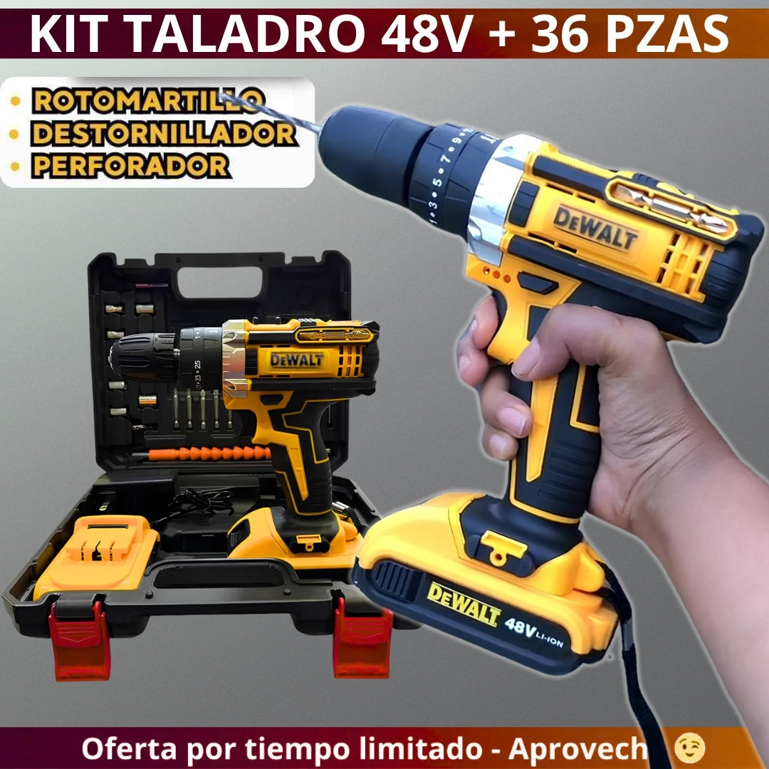 TALADRO CON ROTOMARTILLO PROFESIONAL
